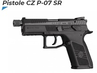 Samonabíjecí pistole CZ P-07 SR se závitem