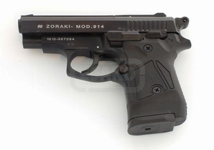 Plynová pistole Zoraki 914 AUTO černá 9mm P.A. Knall