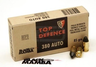 Pistolový náboj Fiocchi 9mm Brow.  Black Mamba