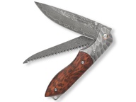 Zavírací damaškový nůž Dellinger Wilderer VG10