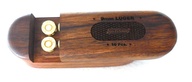Dřevěné pouzdro na náboje 9mm