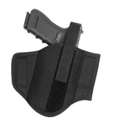 Opaskové pouzdro DASTA  oboustranné  pro pistole s podvěsnou svítilnou  