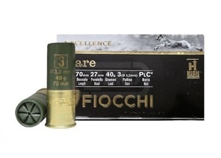 Brokové střelivo Fiocchi 12/70/27 HARE 3,3mm 40g