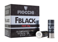 Náboje Fiocchi FBLACK Trap 12/70 28g