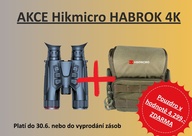 Hikmicro Habrok 4K HE25LN - Termovizní dalekohled s nočním viděním a dálkoměrem + pouzdro zdarma 