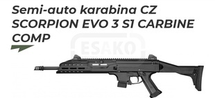 Samonabíjecí karabina CZ SCORPION EVO 3 S1 Carabine 