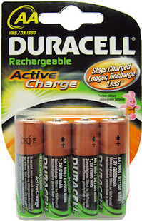 Tužková baterie Active AA Duracell nabíjecí 1,2V