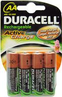 Tužková baterie Active AA Duracell nabíjecí 1,2V