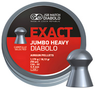 Diabolky JSB EXACT JUMBO cal. 5,52mm 250ks