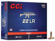 Malorážkový náboj CCI .22 AR TACTICAL 40 GR CPRN