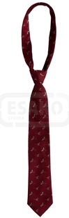 Myslivecká kravata červená - bažant