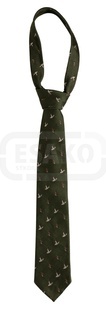Myslivecká kravata zelená - divoká kachna