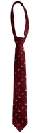 Myslivecká kravata červená - divoká kachna