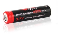 Akumulátor Efest ICR16650 2000mAh 3.7V nabíjecí baterie