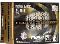 Pistolový náboje Federal Premium Personal Defense 45 AUTO 230GR JHP Punch