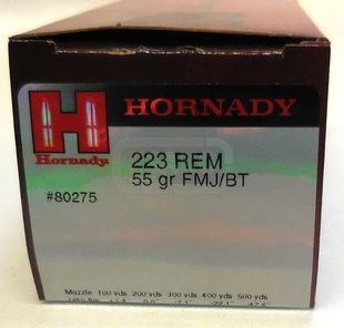 Náboj Hornady Custom .223 Rem Training
