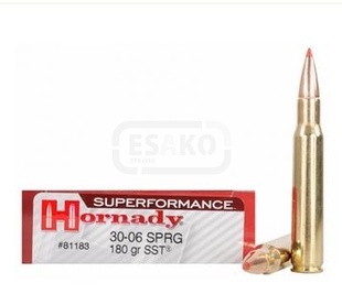 Náboj kulový Hornady, Superformance, 30-06 SPR., 150GR, SST 