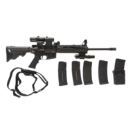 Samonabíjecí puška AR-15 DPMS SET s příslušenstvím