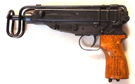 Samonabíjecí pistole CZ Škorpion 61 ráže 7,65Br dřevo - Originál CZUB