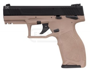 Samonabíjecí pistole Taurus TX22, .22LR, 4'' s adaptérem na hlaveň, FDE - kopie
