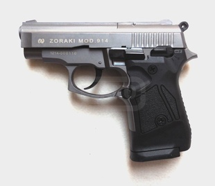 Plynová pistole Zoraki 914 AUTO  titanově šedá 9mm P.A. Knall