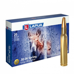 Kulový náboj Lapua .30-06 MEGA,  E415, SP, 12,00G, 185GR