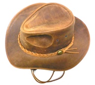 Lovecký kožený klobouk Ranger XL 