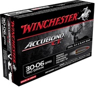 Kulové náboje Winchester 30-06 Springfield 180 gr. AccuBond CT 
