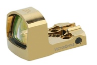 Pistolový kolimátor Vector Optics Frenzy-S 1x17x24 Automatic  Sight Gold Plated