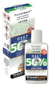 TravelSafe repelent Traveldeet 50% lotion 