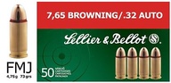 Pistolový náboj 7,6 Browning 