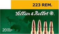  Kulové náboje S&B 223 Remington SP 
