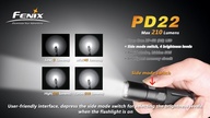 Taktická svítilna Fenix PD22 PD22