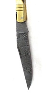 Zavírací nůž z damaškové ocele