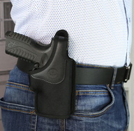 Opaskové pouzdro na pistoli FALCO C820 Clark - různé typy CZ, Glock, Ruger 