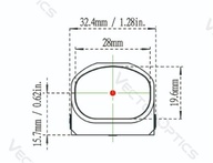 Kolimátor Vector Optics Frenzy 1x20x28